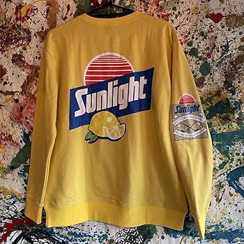 STONE  2022AW ロンT スウェット トップス 黄色 Amazon.co.jp: SUNLIGHT スウェットロンT レモン カットソー